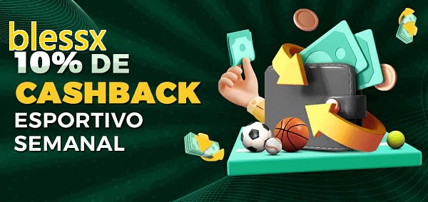 10% de bônus de cashback na blessx